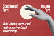 Bitronic - Condensed Display, a Sans Serif Font by Indotype Foundry (Thumbnail 5 of 10)