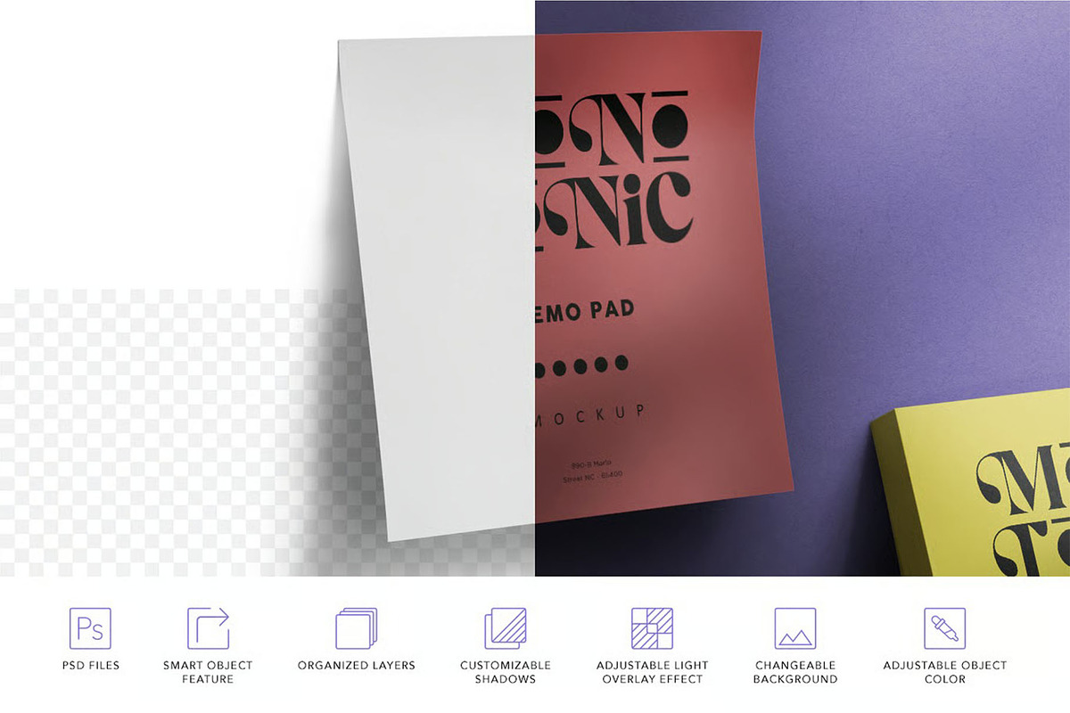 Note Mockup, an Advertising Mockup by megostudi0 (Photo 6 of 7)