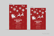 Christmas Party Invitations Template, an Invitation Template by Madhabi Studio (Thumbnail 2 of 5)
