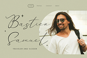 Palmegria, a Script Font by kerismaker (Thumbnail 6 of 10)