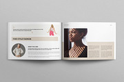 Fashion Magazine Template Landscape, a Magazine Template by E-Type (Thumbnail 4 of 7)