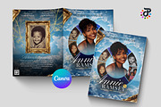 Elegant Canva Obituary Template, a Brochure Template by Protech Design ENT (Thumbnail 1 of 9)