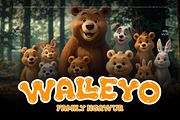 Goofrill  - Cartoon Display Font, a Handwritten Font by twinstd (Thumbnail 2 of 9)