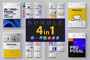Proposal Bundle 4 in 1, a Brochure Template by ElvinPrint (Thumbnail 1 of 37)