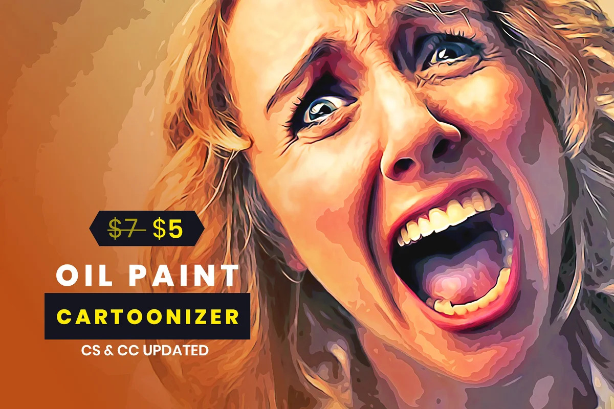 BUNDLE! 20 in 1 Oil Painting Effect, an Action Add-On by U_Design (Photo 22 of 22)