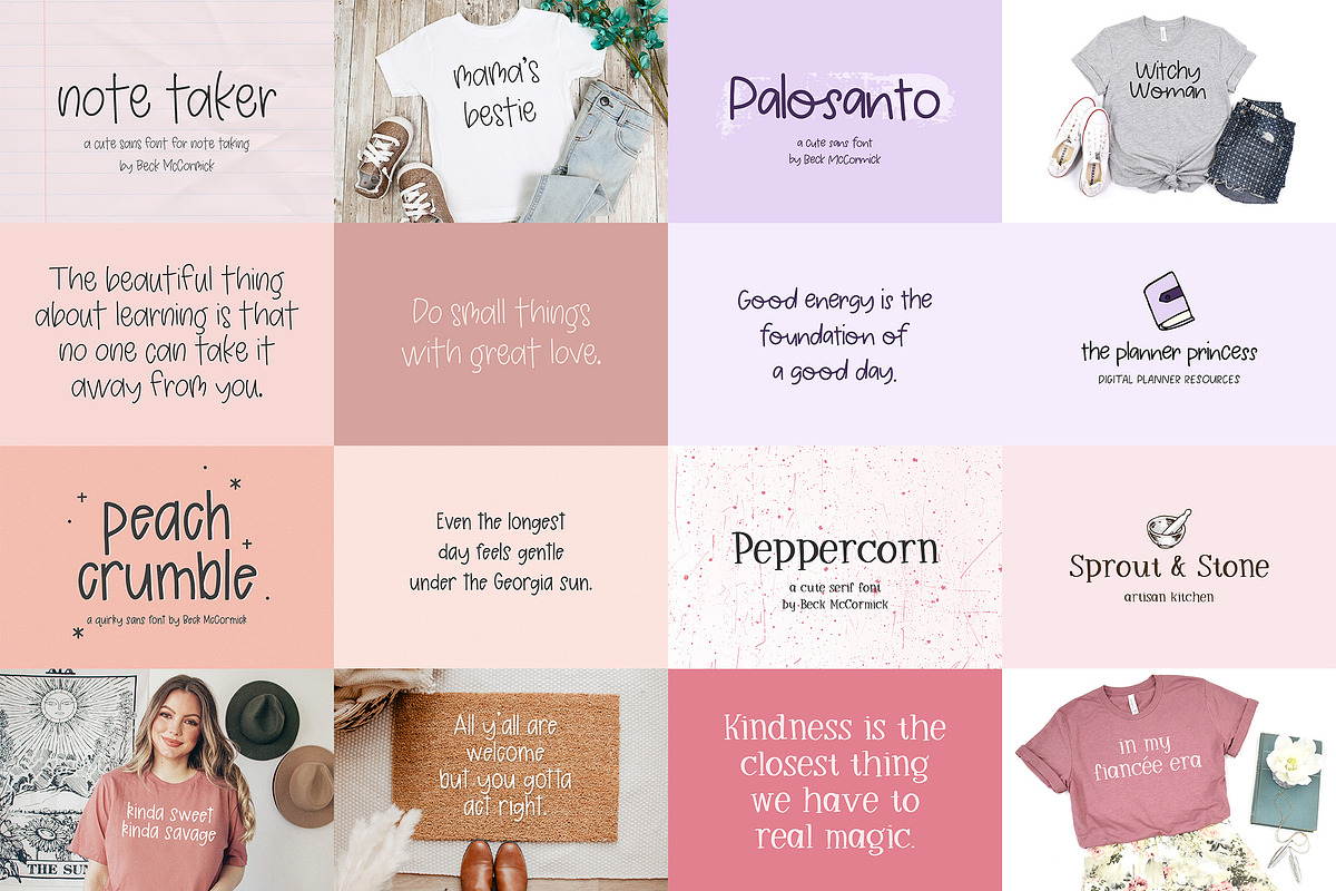 Goodnotes Font Bundle Volume 2, a Handwritten Font by Beck McCormick (Photo 7 of 10)