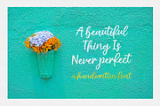 Moslia Handwritten Font, a Handwritten Font by Stripes Studio (Thumbnail 6 of 8)