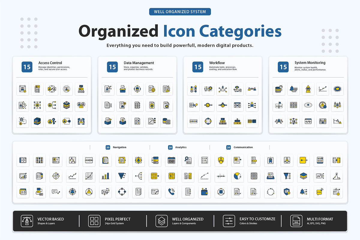 Workforce Operations Icons, an Outline Icon by vexper (Photo 8 of 10)