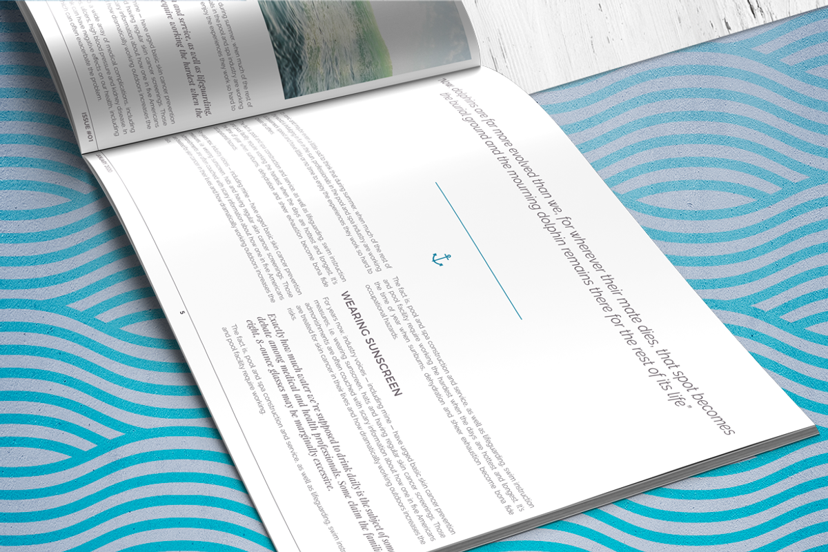 A Q U A landscape brochure, a Brochure Template by Boris Cupac (Photo 5 of 17)