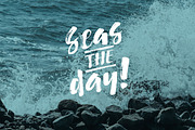 Fruit Salad Brush Font + Extras, a Script Font by milenabdesign (Thumbnail 7 of 10)