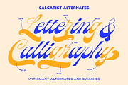 Calgarist Script, a Script Font by IronbirdCreative (Thumbnail 3 of 14)