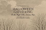 Afterdark vintage font duo, a Handwritten Font by BilberryCreates (Thumbnail 10 of 11)