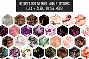 Metallic Marble Texture Mega Bundle, a Texture Graphic by ClipartBrat Graphics (Thumbnail 4 of 9)