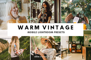 Warm Vintage Lightroom Presets IG