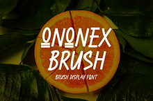 Ononex Brush - Font