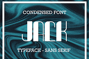 JACK - Condense Sans Serif, a Font by Randomtypesht (Thumbnail 1 of 4)