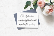 Photography | Script Font, a Handwritten Font by Scratchones (Thumbnail 3 of 9)