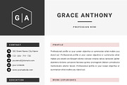 Professional CV Resume Template, a Resume Template by GResume (Thumbnail 5 of 7)