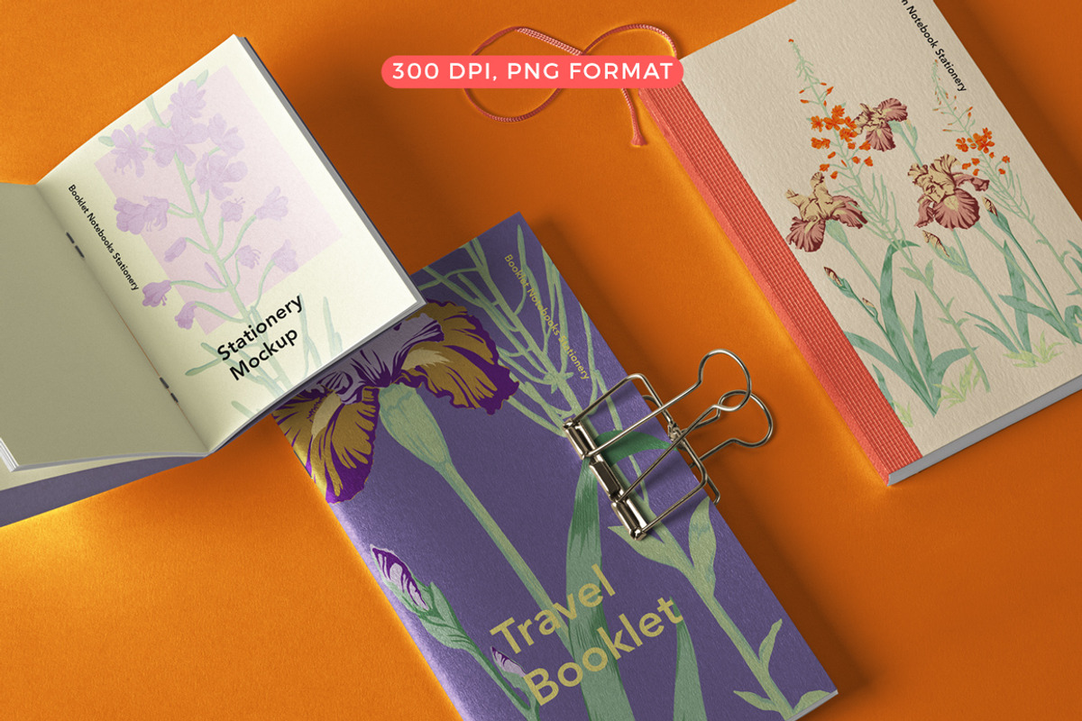 Irises Flower Set, an Object Illustration by Volga_Store (Photo 2 of 6)
