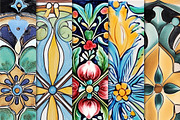 Seamless Majolica Tiles, a Pattern Graphic by Maishop (Thumbnail 2 of 4)