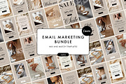 Modern Jewelry Email Template Bundle, an Email Template by KikiBunnyCreative (Thumbnail 1 of 13)