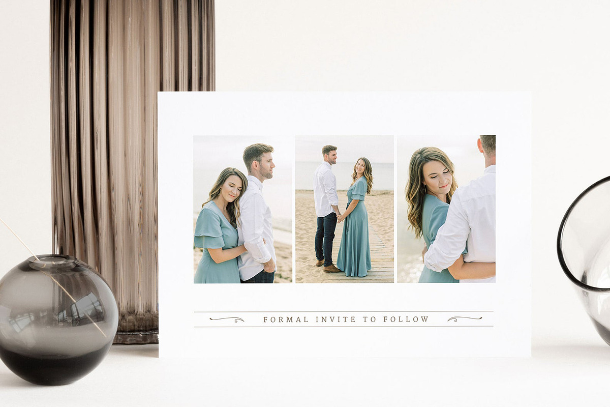 Save the Date Photo Card PSD, an Invitation Template by By Stephanie Design (Photo 7 of 7)