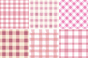 Blush Pink Gingham Plaid Digital Pap, a Texture Illustration by DreamPrint404 (Thumbnail 3 of 3)