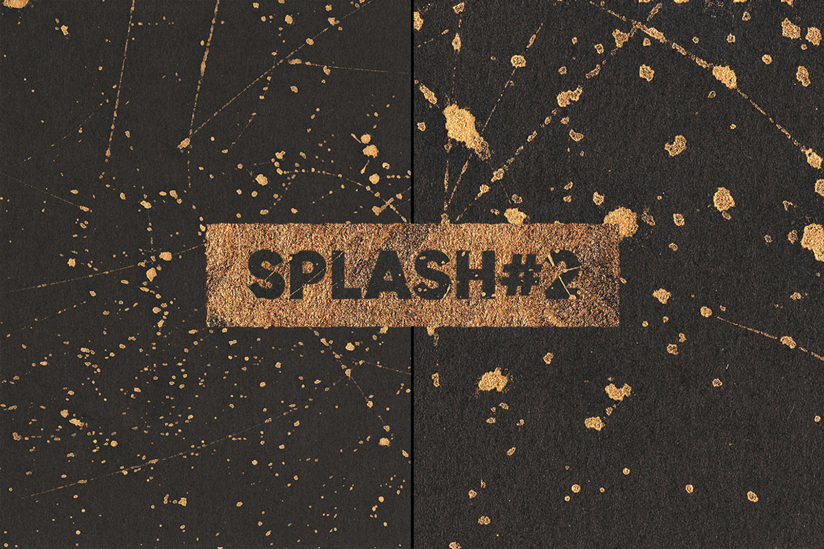 9 Macro Golden Paint Textures, a Texture Graphic by measyn (Photo 9 of 14)
