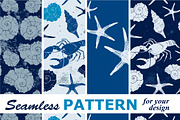 Hand drawn nautical set, an Illustration by Aglia ART (Thumbnail 3 of 6)
