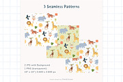 Wild Birthday Party Animals, an Animal Illustration by Petit Citizen Design (Thumbnail 4 of 8)