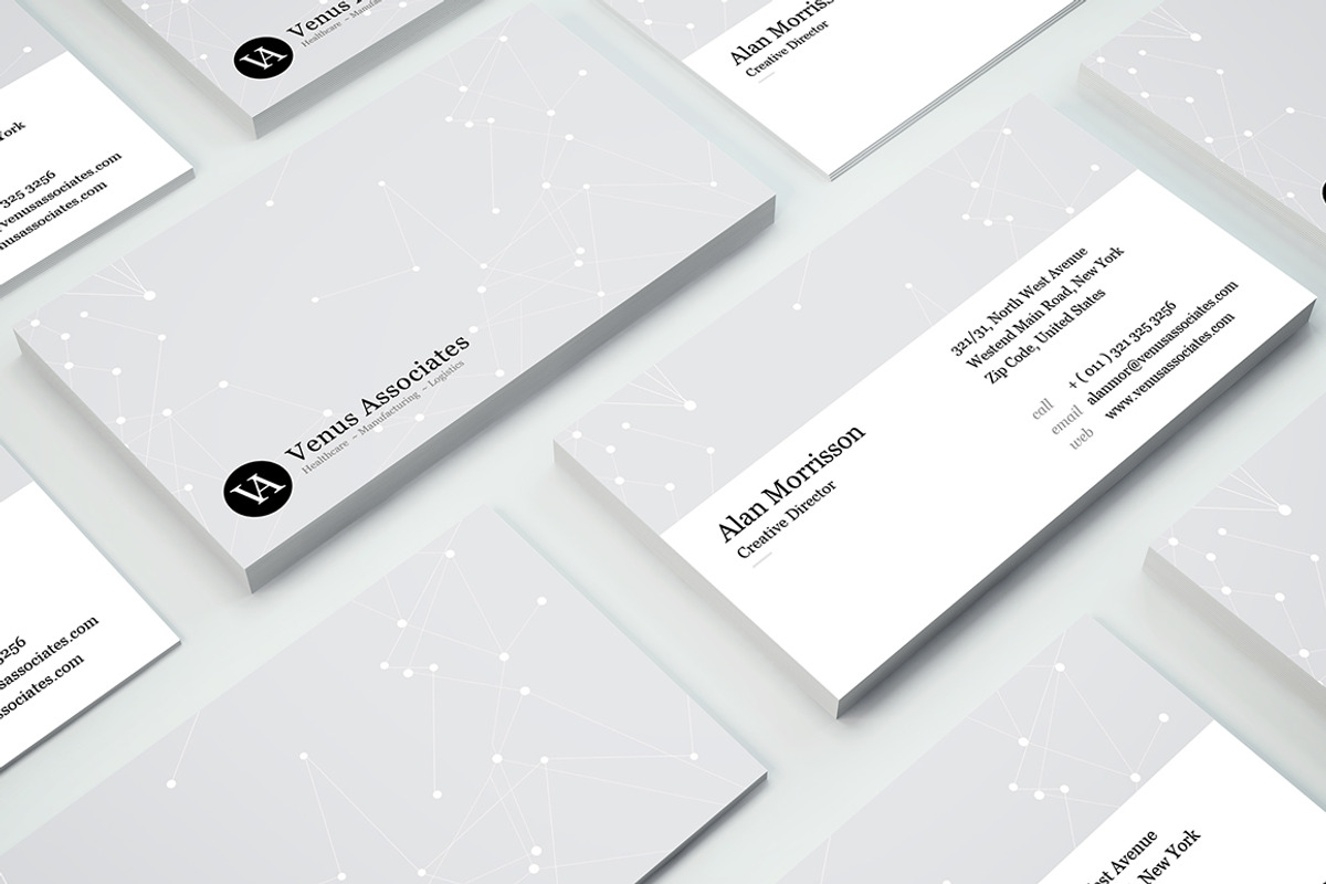 Elegant corporate business card, a Business Card Template by GraphicsEgg (Photo 3 of 3)