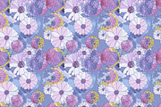 4 Daisy seamless patterns, a Pattern Graphic by Alena Stoyko design (Thumbnail 2 of 5)