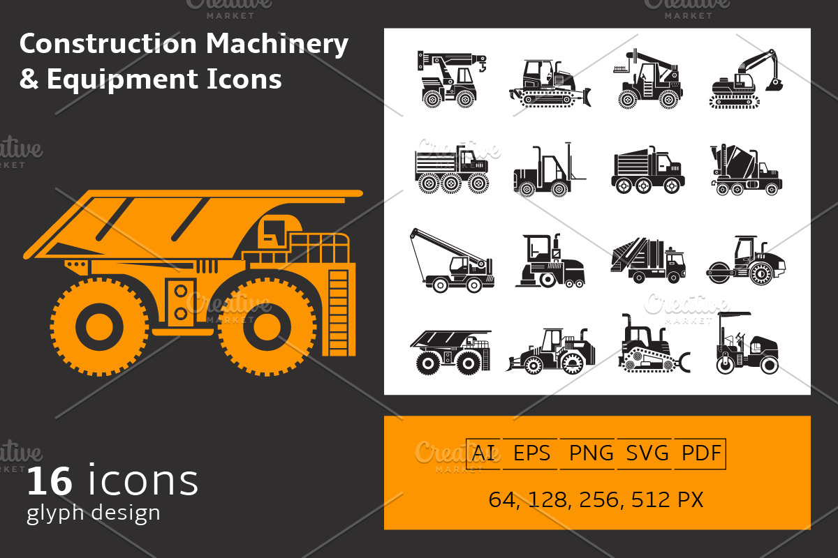 Construction Machinery and Equipment, an Icon by Designfour