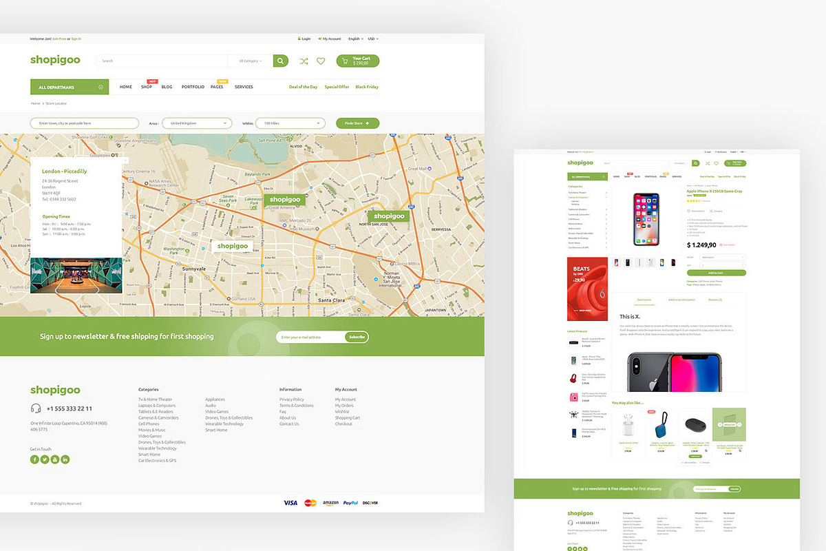 shopigoo - Multiuse PSD Template, a Websites & App Template by Metin Kazan (Photo 5 of 6)