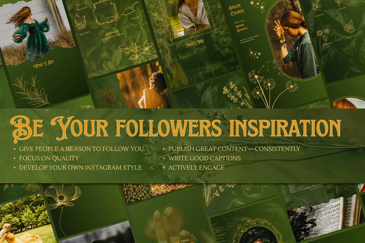 Spiritual, Herbal Instagram Stories, a Social Media Template by Under My Cozy Roof (Photo 6 of 9)