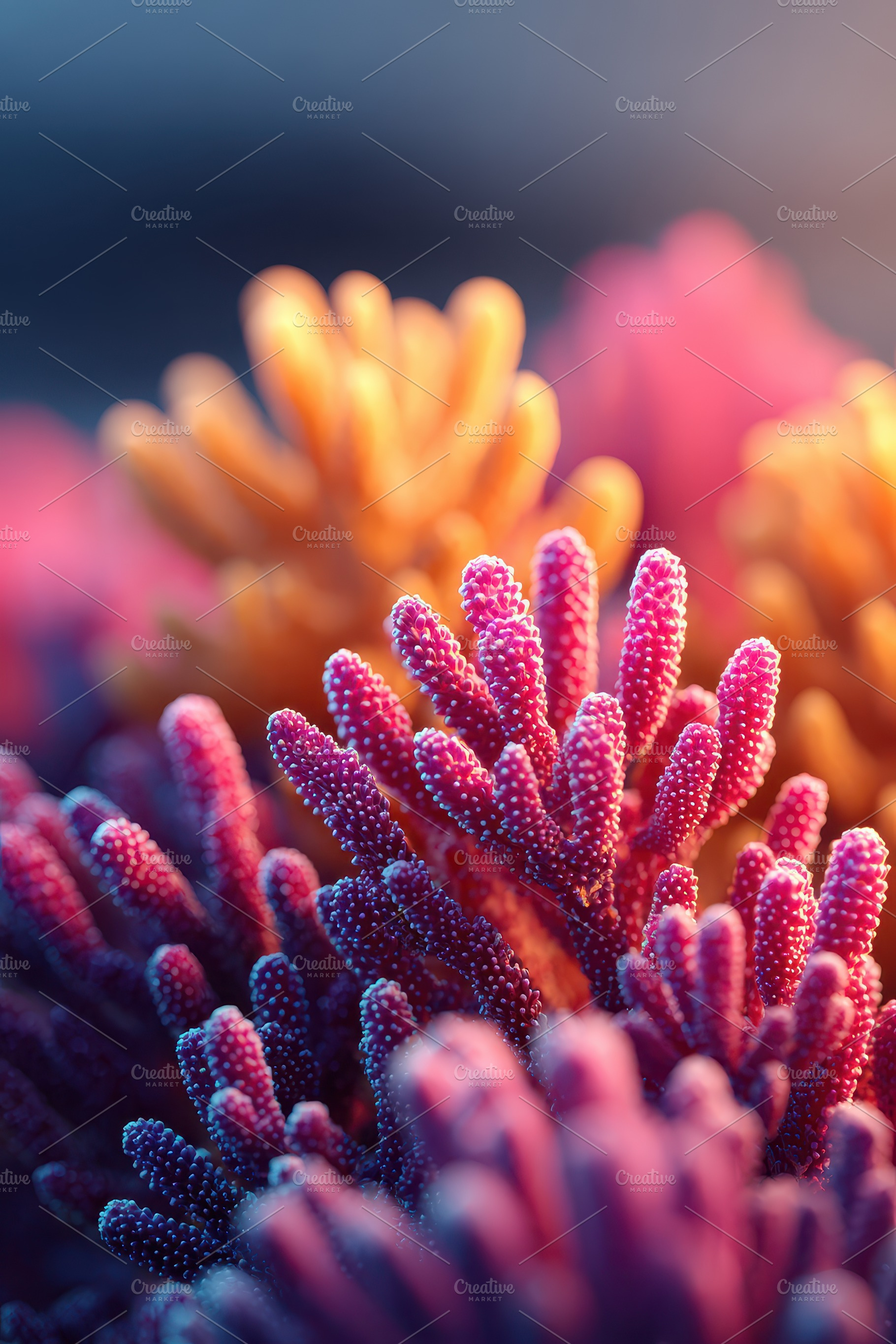 Vibrant Coral Close-Up, a Nature Photo by AlyaAnd