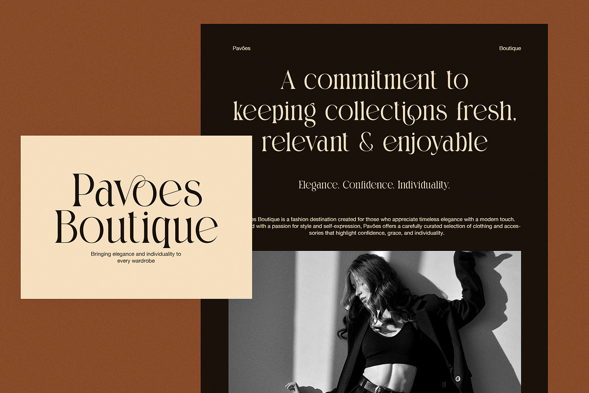 Thoren Elegant Serif Font, a Serif Font by Perfectype (Photo 3 of 8)