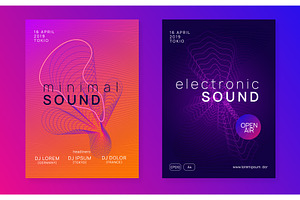 Techno Magazine. Nightclub Beat, a Technology Illustration by Holo Art