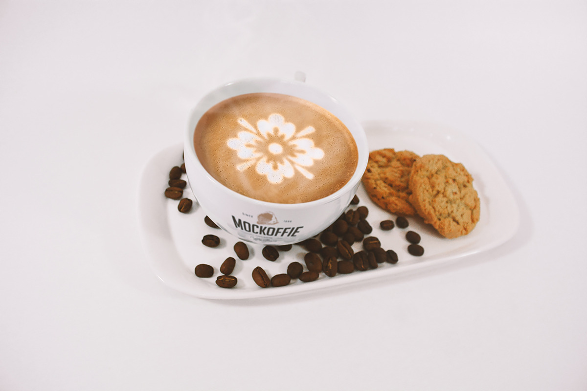 Latte Coffee Art Mockup, a Product Mockup by eamejia (Photo 1 of 2)
