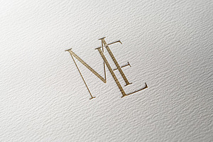 ME monogram