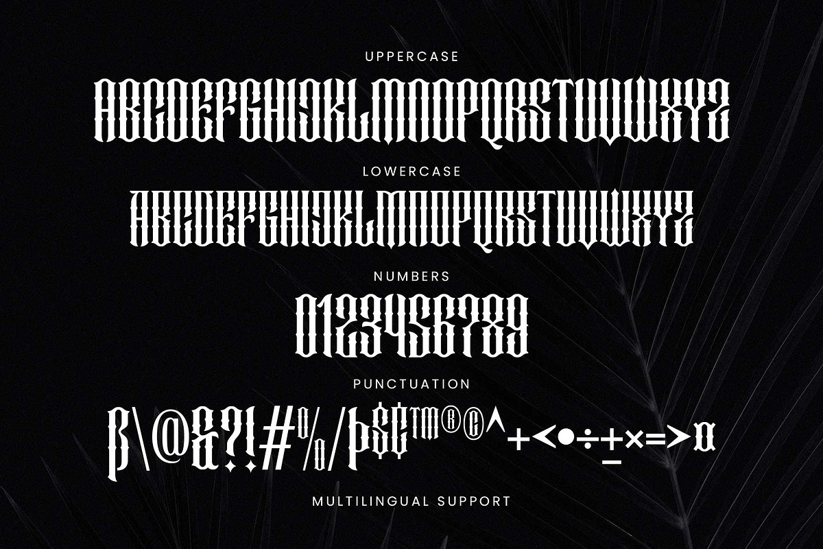 Masberco - Blackletter Style, a Blackletter Font by Arterfak Project (Photo 10 of 12)