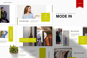 Mode In Powerpoint Template