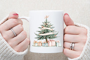 Coquette Glitter Christmas Tree Clip, an Illustration by Sublimation Artist (Thumbnail 5 of 6)