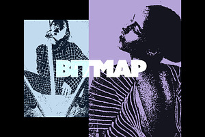 Bitmap Poster Photo Effect