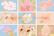 Floral Tones - abstract backgrounds, a Background Graphic by DigARTbyHavroshka (Thumbnail 5 of 10)