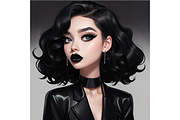 Beautiful bright girls portrait, a Person Illustration by MarisoArt (Thumbnail 7 of 13)