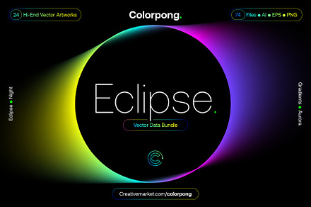 Eclipse – Vector Bundle, a Technology Illustration by Colorpong
