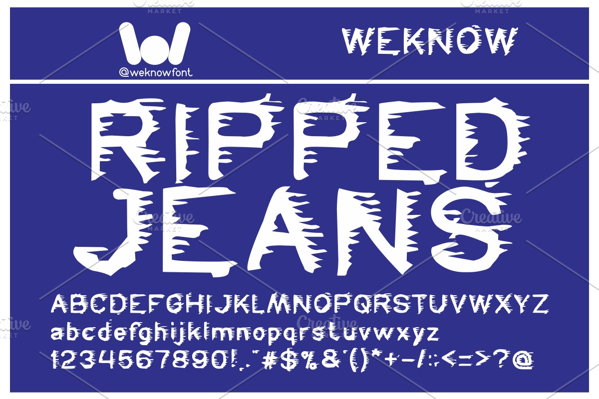 freezer font, a Font by weknow (Photo 5 of 5)