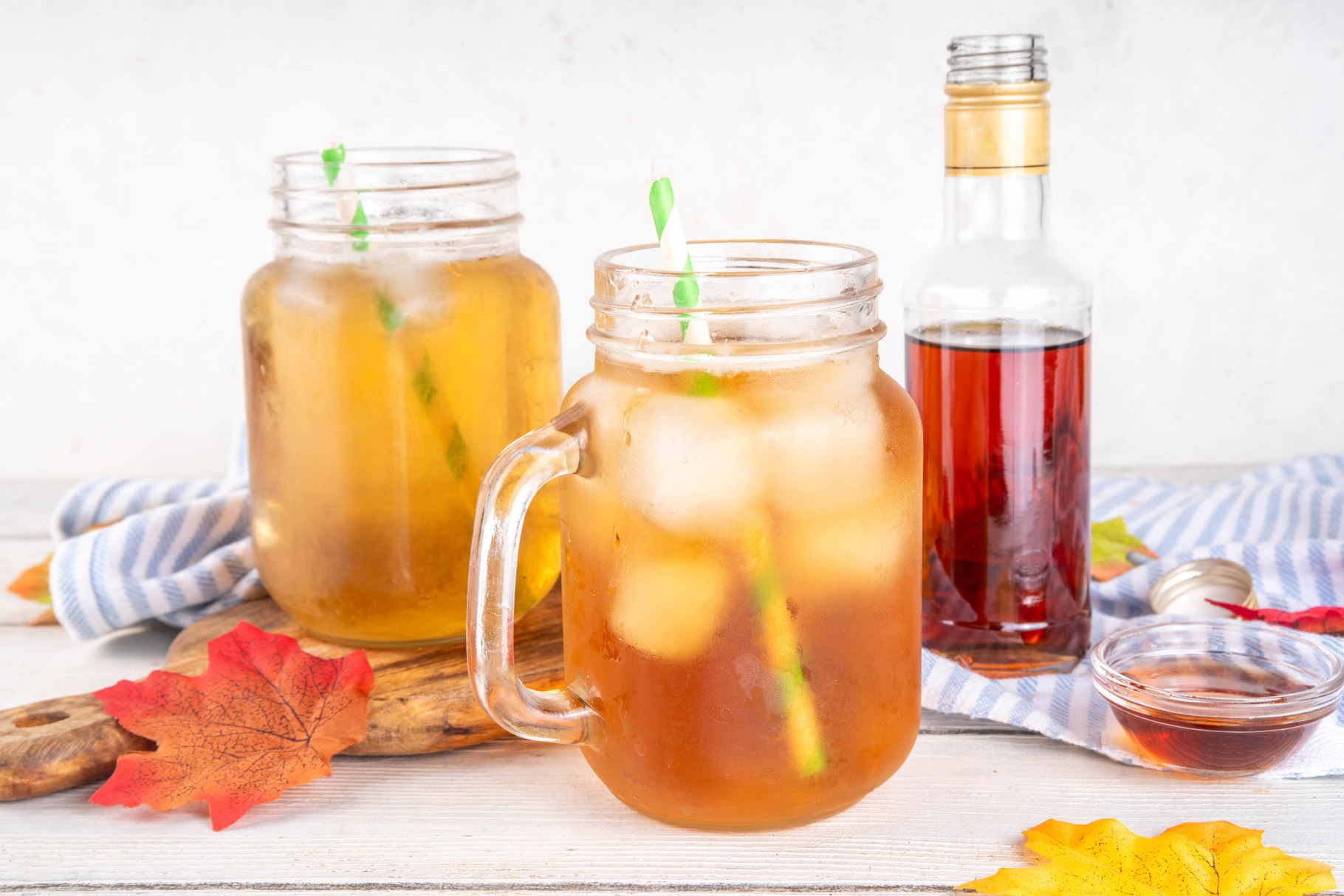 Refreshing Maple Iced Tea Drink, a Food & Drink Photo by Rimma