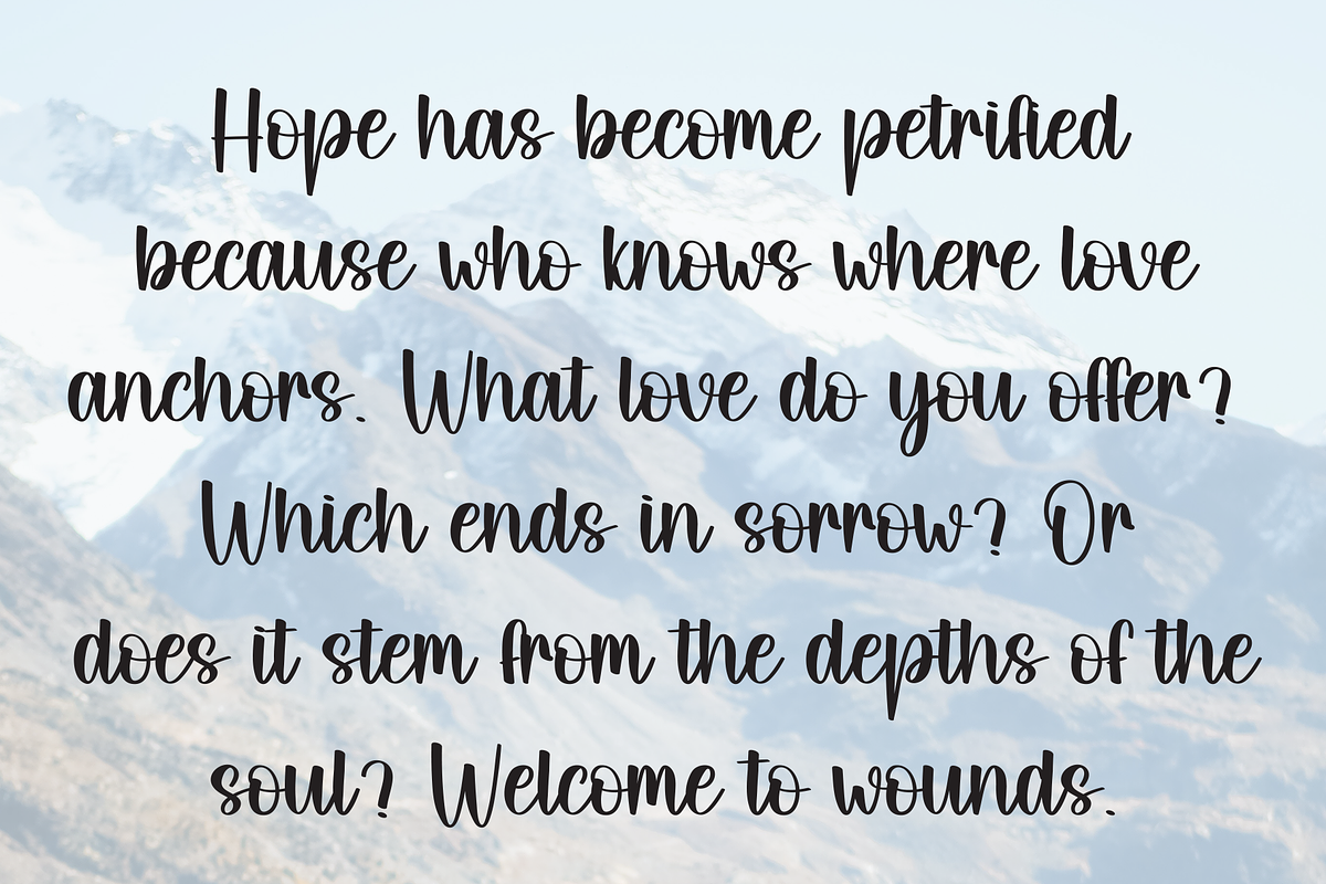 Christmas September | Script Font, a Handwritten Font by Scratchones (Photo 6 of 8)